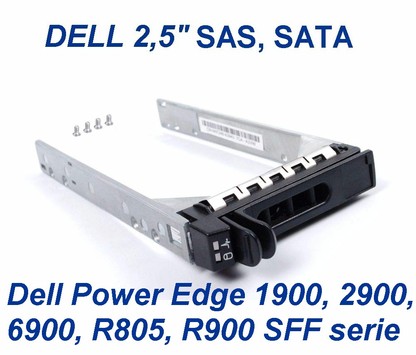 Dell 2,5" SAS HDD rámik, Hotplug tray SFF 
