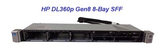 HP DL360p Gen8  HDD šasi - komplet s backplane a IO