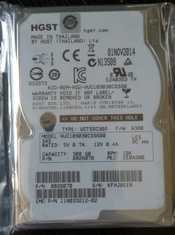 2.5" 300GB 6G 10K SAS Hitachi 
