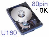 73,4GB - 10K 80pin. U160 SCSI - IBM 06P5760