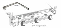 Universal Cable Arm 19" Rack - nové