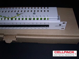 CELLPACK USPP 45-25 Cat.3 Patch panel - nové v OB